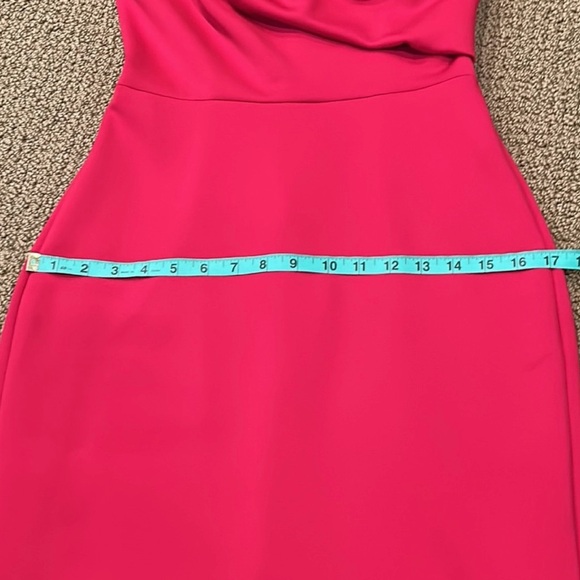 Black Halo Eve Katiyah Strapless Red Mermaid Gown Sweetheart Neckline - Picture 4 of 8